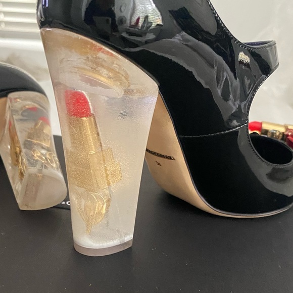 Dolce & Gabbana heals, state-of-the-art heal. One of a kind,cute black Maryjanes - Picture 9 of 16